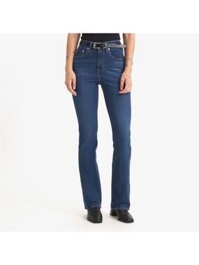 Levis 725 High Rise Bootcut Jeans Womens 27X32 Stretch Denim